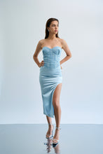 Load image into Gallery viewer, Blue Blaze Corset