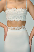 Load image into Gallery viewer, Crystal Lace Corset