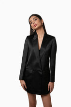 Load image into Gallery viewer, Classic Noir Blazer Dress