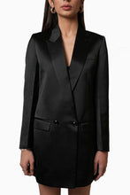 Load image into Gallery viewer, Classic Noir Blazer Dress