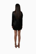 Load image into Gallery viewer, Classic Noir Blazer Dress