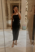 Load image into Gallery viewer, Noir Bloom Dress
