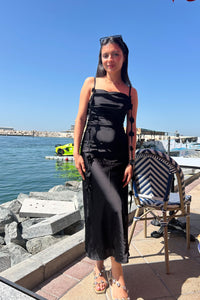 Noir Bloom Dress